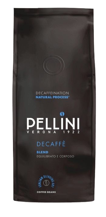 PELLINI DECAFFÉ Koffeinmentes szemes kávé