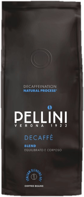 PELLINI DECAFFÉ Koffeinmentes szemes kávé