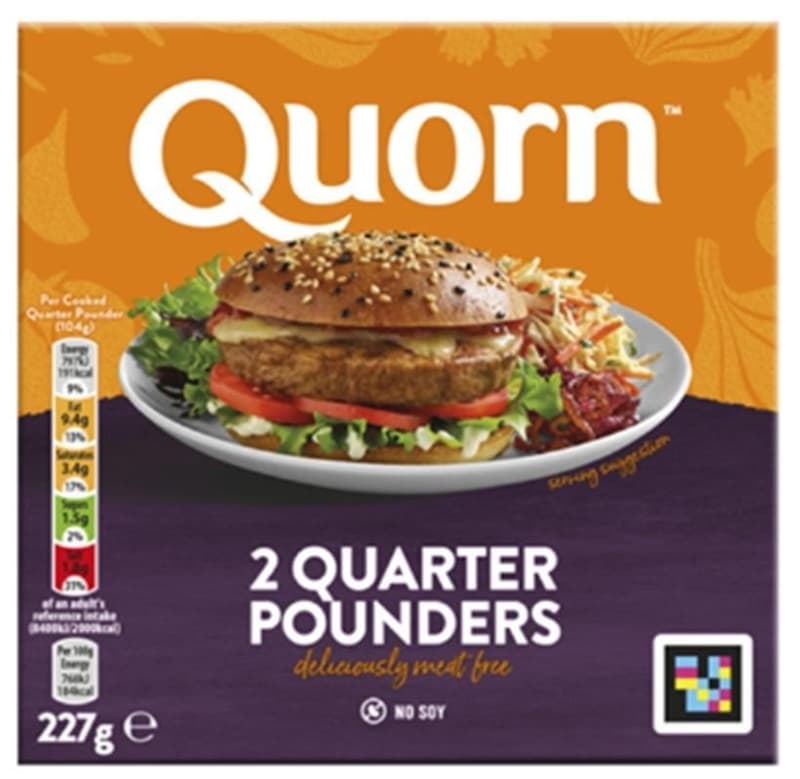 Quorn Two Quarter Pounders