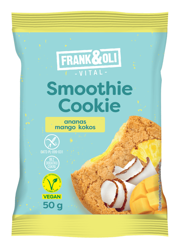 Frank&Oli Soft Smoothie Cookie Ananász és Mangó