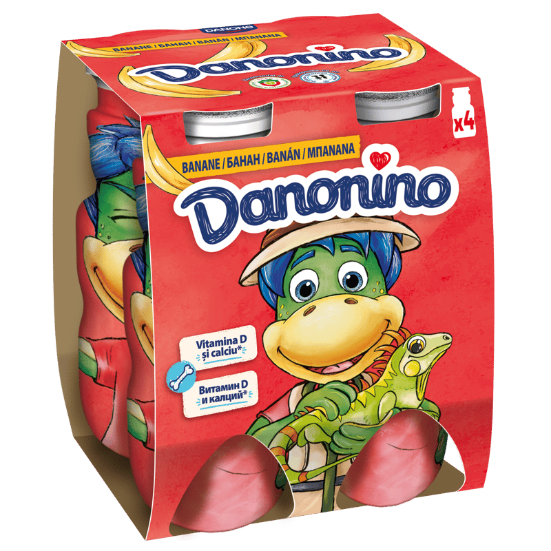 Danonino Banános ital (4x100g)