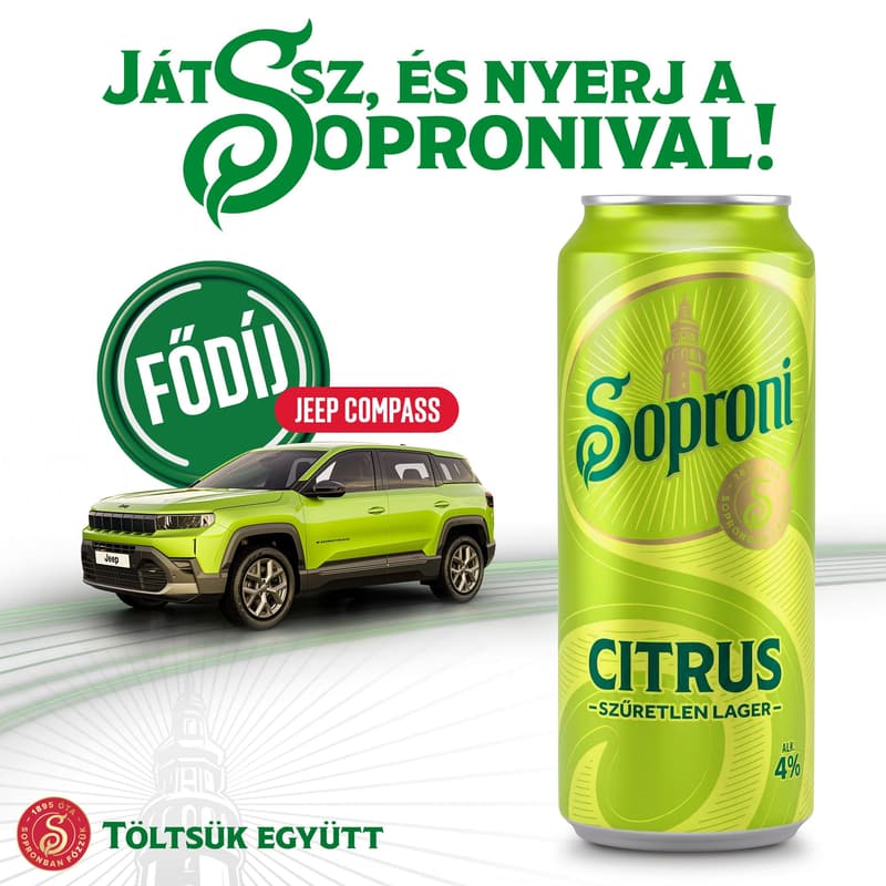 Soproni Citrus Szűretlen