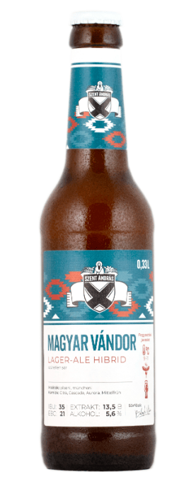 Szent András Magyar Vándor Lager&Ale Hibrid sör