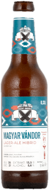 Szent András Magyar Vándor Lager&Ale Hibrid sör