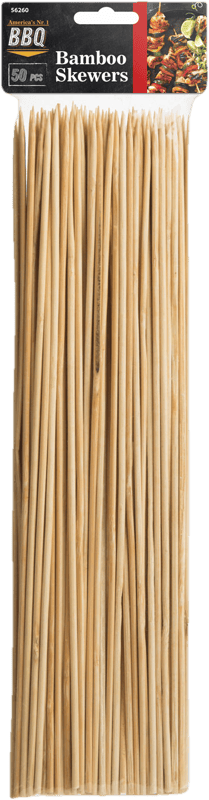 Bamboo skewers / skewers - 30.5 cm - 100 pcs / package