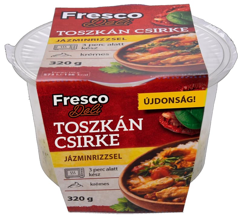 Fresco di Forno Toszkán csirke jázminrizzsel