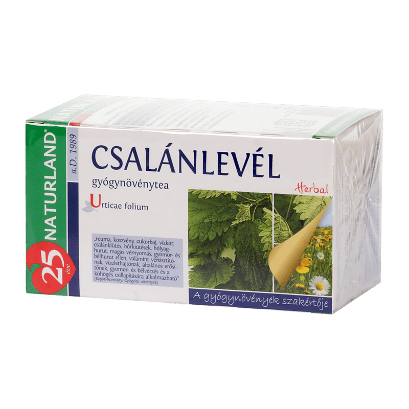 NATURLAND Csalánlevél tea filteres 25x1g