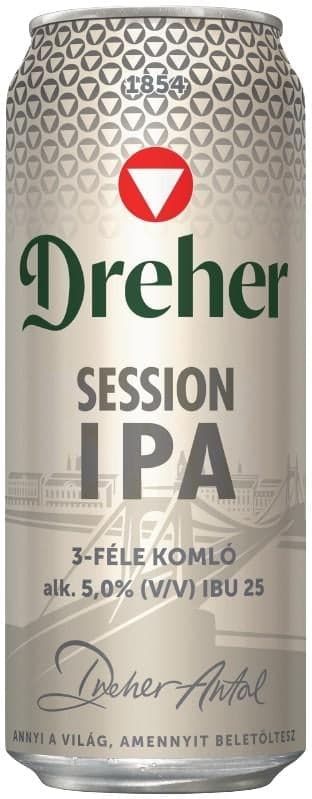 Dreher Session IPA top-fermented quality light beer 5,0%