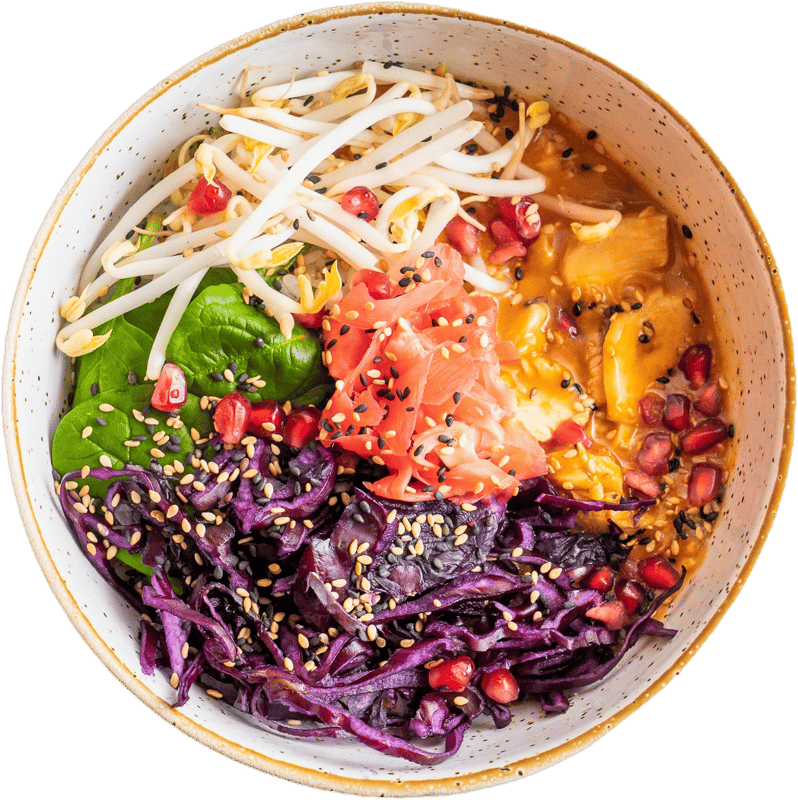 ONO Poké Bowl csirkés hawaii curry tál