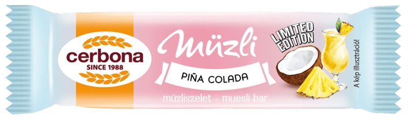 Cerbona Pina colada szelet