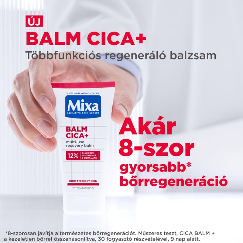Mixa Cica+ balzsam, multifunkcionális regeneráló balzsam, 50 ml