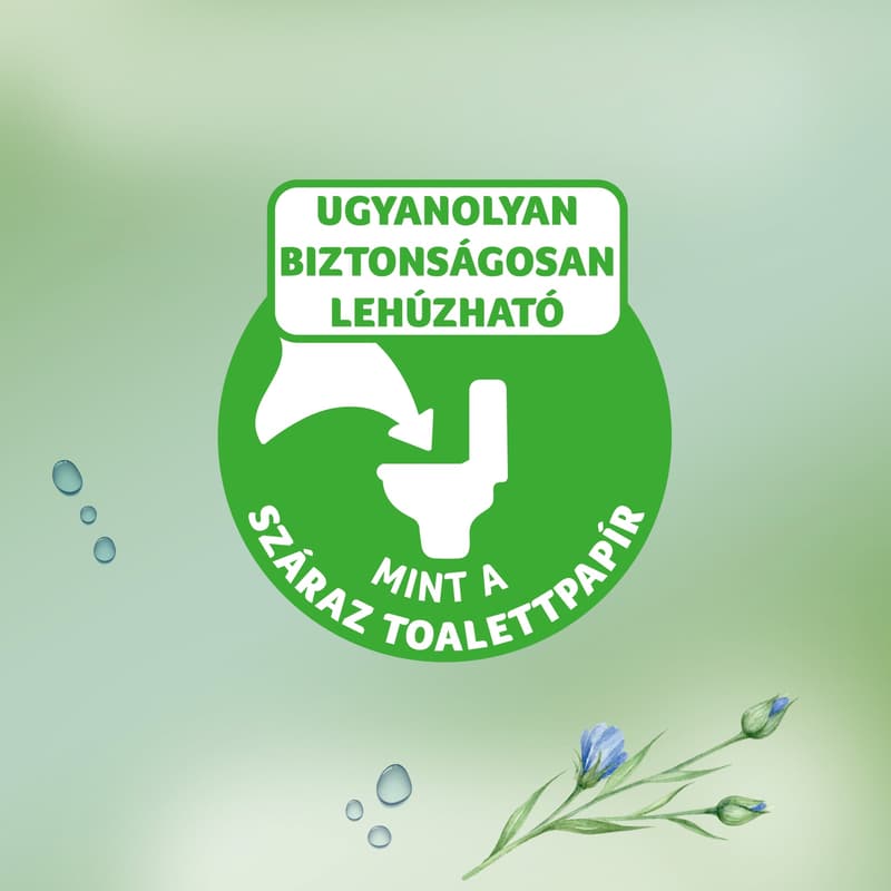 Zewa Moisturising moist toilet tissue