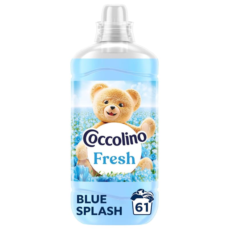Coccolino Fresh&Soft Blue Splash öblítő, 61 mosás, 1403 ml
