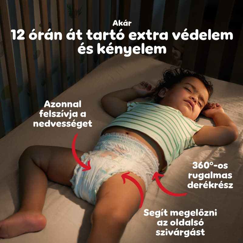 Pampers Active Baby Pants Bugyipelenka, Havi Pelenkacsomag, Méret: 8 (17+ kg) 112 db