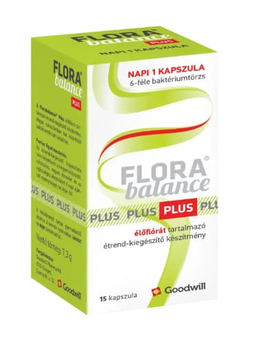 Florabalance Plus étrendkiegészítő kapszula 15 db