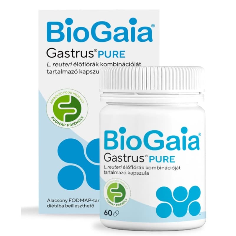 BioGaia Gastrus PURE kapszula 60 db