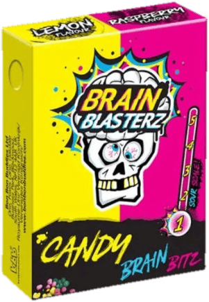 Brain Blasterz Bitz savanyú cukorkadarabok