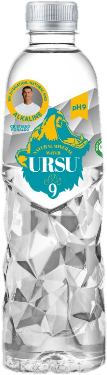 Cristiano Ronaldo - Ursu9 lúgos ásványvíz