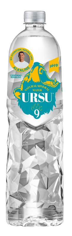 Cristiano Ronaldo - Ursu9 lúgos ásványvíz