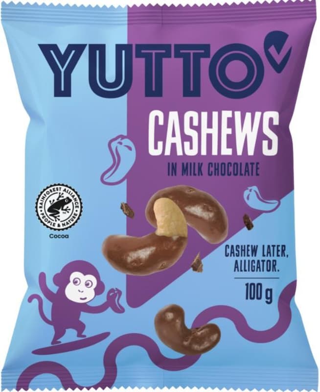 YUTTO Cashews in milk chocolate