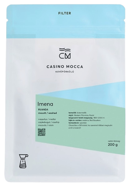 Casino Mocca roasted whole bean coffee for filter – Imena – Rwanda