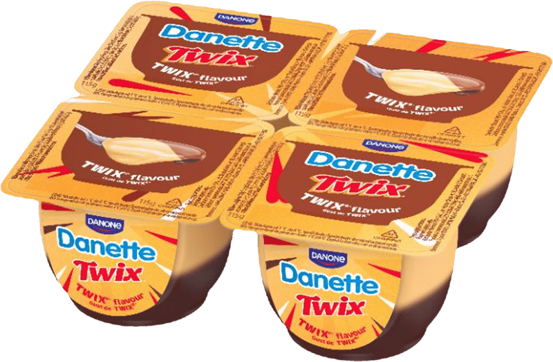 Danone Danette Twixízű puding (4x115g)