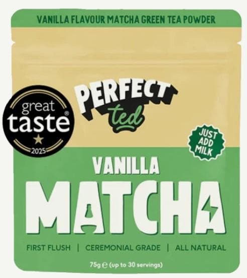 PerfecTed Ceremonial grade Matcha zöld tea vaníila ízzel