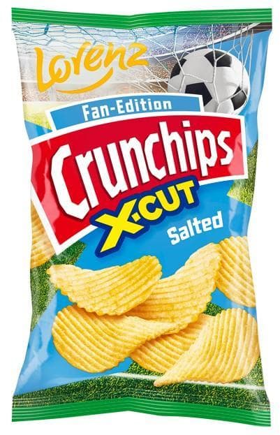 Lorenz Crunchips X-Cut Sós