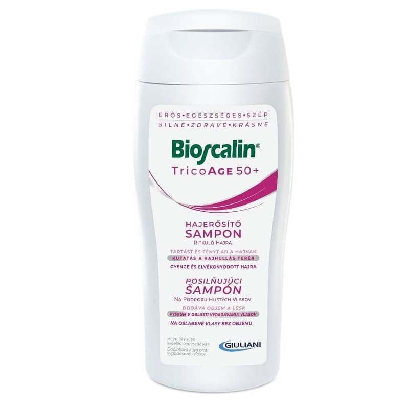 Bioscalin TricoAge 50+ hajerősítő sampon 200ml