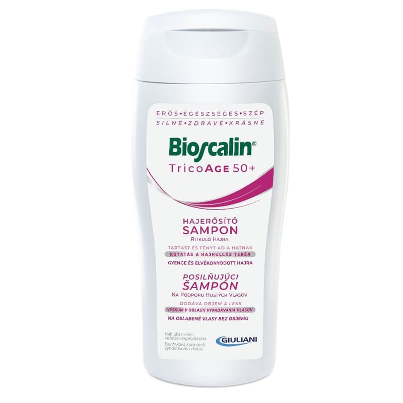 Bioscalin TricoAge 50+ hajerősítő sampon 200ml