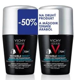 Vichy Homme deo golyós Invisible Resist 50+50ml