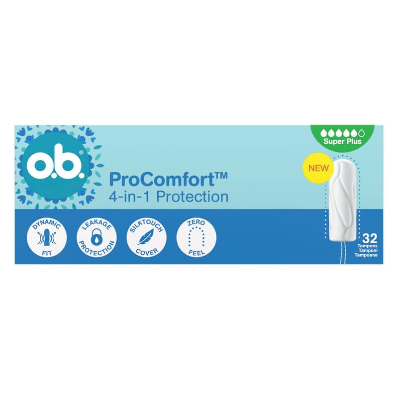 o.b. ProComfort Super+ tampon 32 db