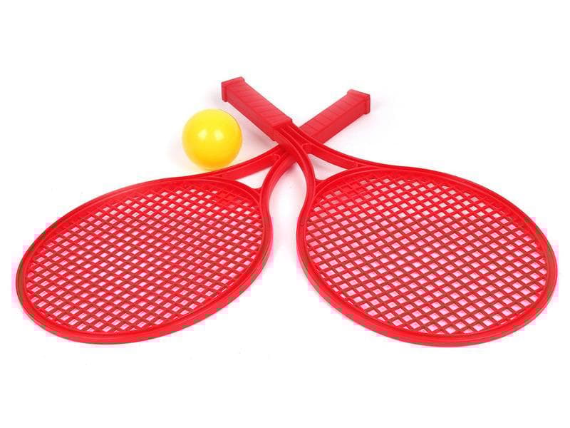 Maxi tenisz szett (2 db ütő + 1 labda) két színben