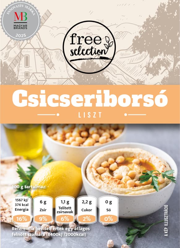Free selection Csicseriborsó liszt