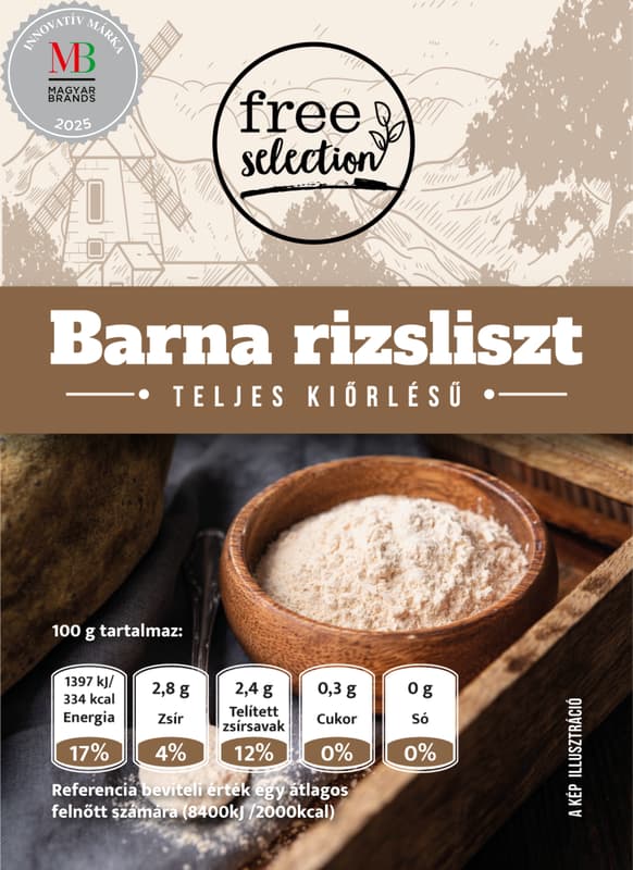 Free selection Brown rice flour