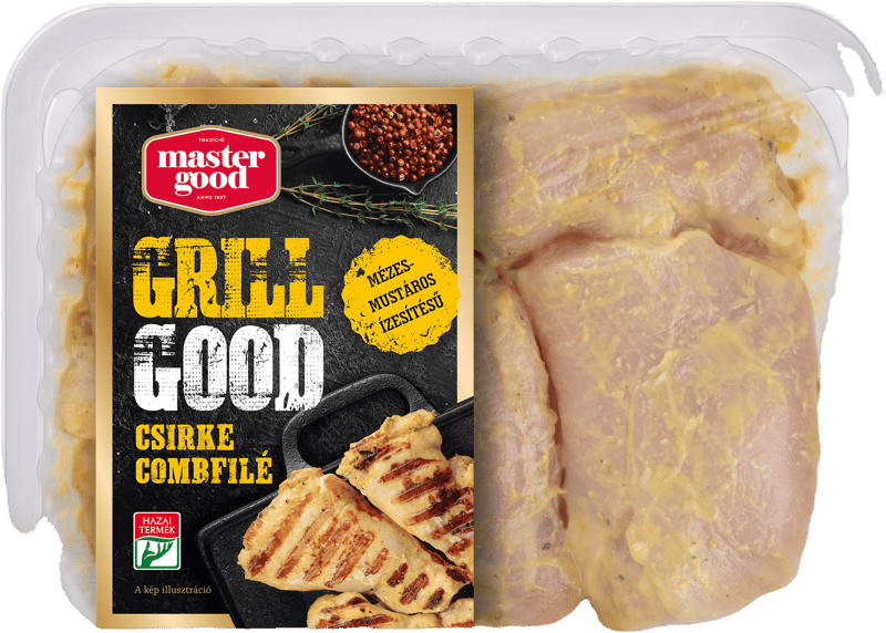 Csirke combfilé mézes mustáros ízesítéssel 500g