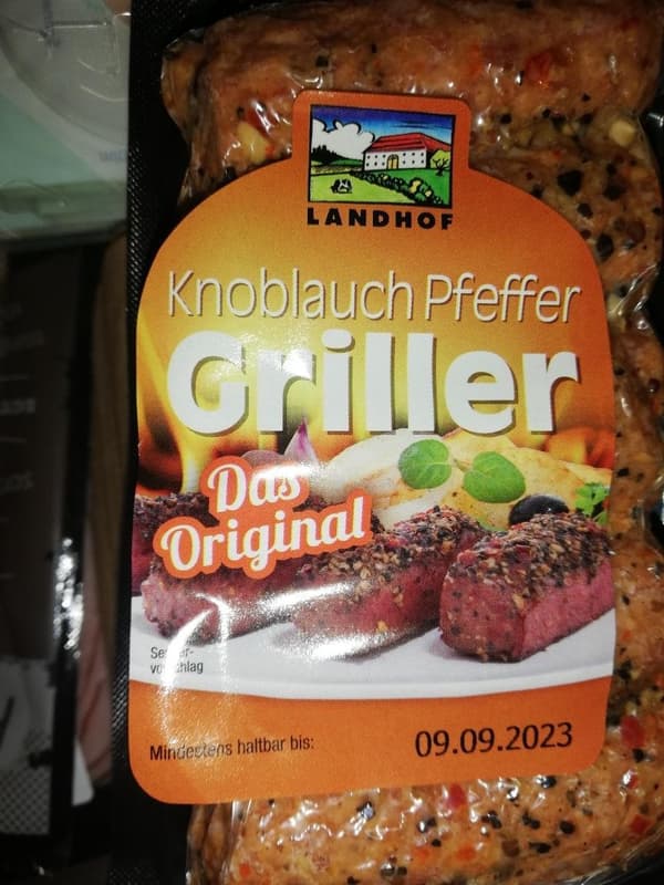 LANDHOF Garlic-pepper griller