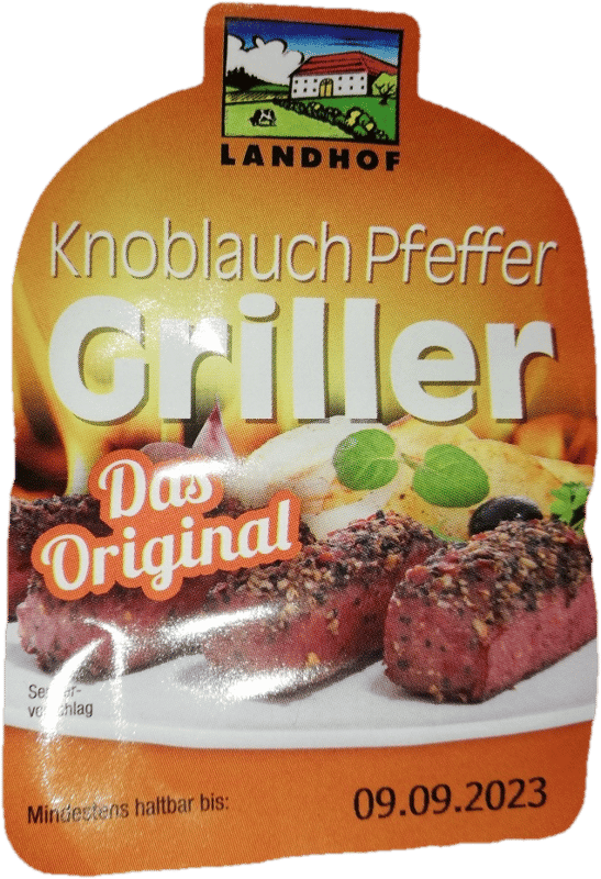 LANDHOF Garlic-pepper griller