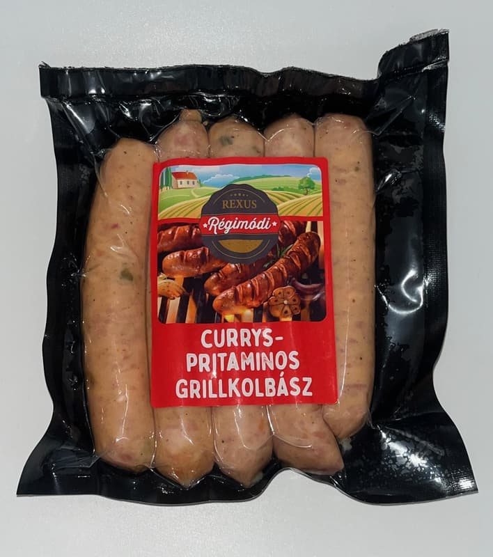 Régimódi curry and pritamin pepper grilled sausage 250 g