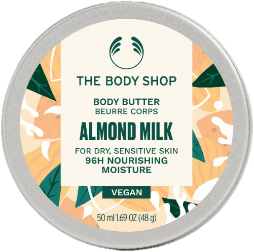 The Body Shop Mini mandulatejes testvaj, utazó kiszerelés