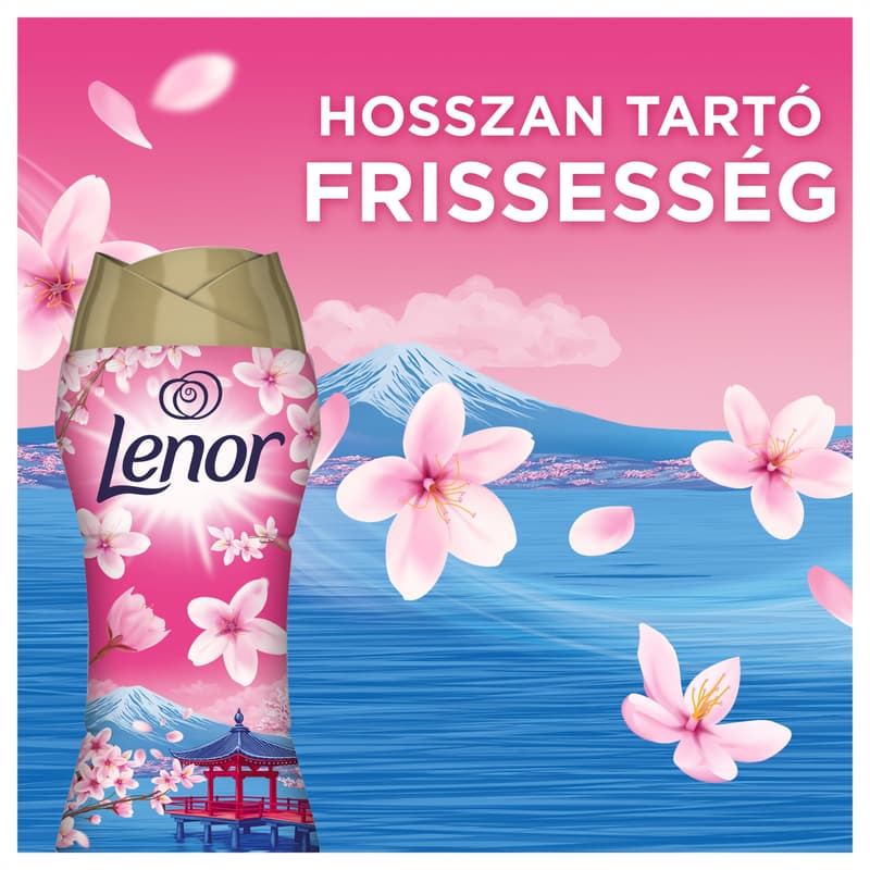 Lenor Parfümgyöngy Japanese Blossom, 195 g
