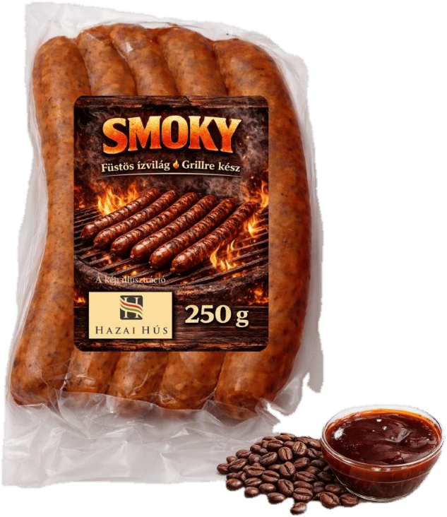 SMOKY grilled sausage barbecue-arabica 250 g