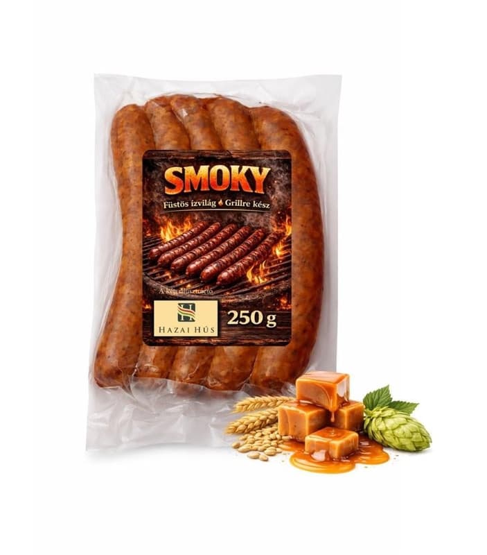 SMOKY grilled sausage beer caramel 250 g