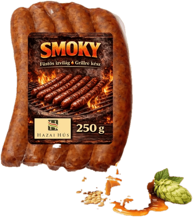 SMOKY grilled sausage beer caramel 250 g