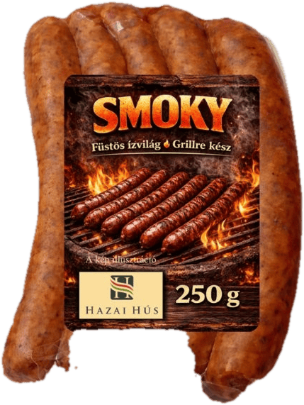SMOKY grillkolbász extra chili