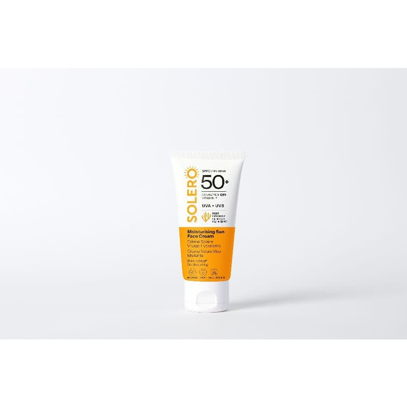 Solero SPF 50 hidratáló fényvédő arckrém 50ml