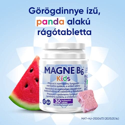 Magne B6 Kids étrendkiegészítő rágótabletta 30 db