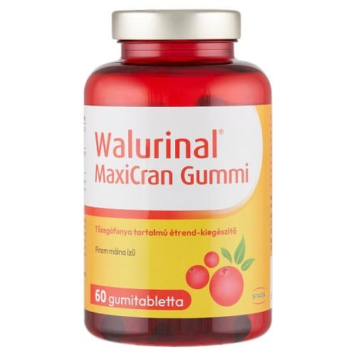 Walurinal MaxiCran Gummi étrendkiegészítő gumitabletta 60 db