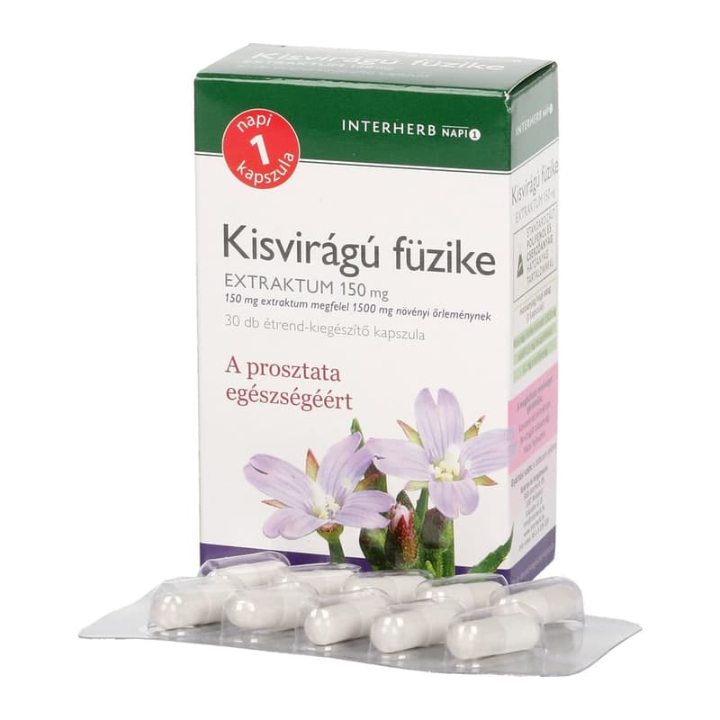 Kisvirágú füzike Extraktum kapszula 30 db