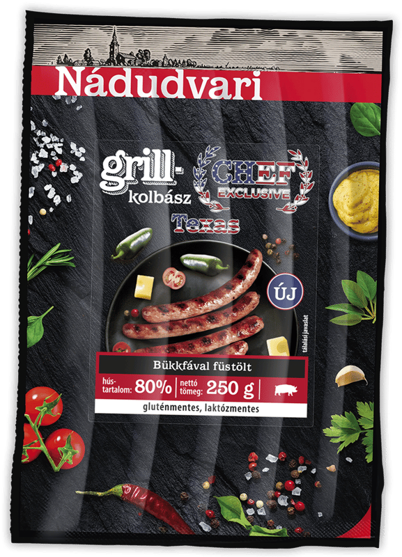 Nádudvari Grillkolbász Texas